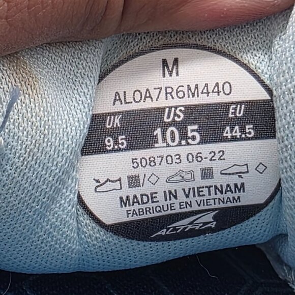 Altra Escalante 3 Mens Size 10.5 Blue Athletic Shoes Running Casual AL0A7R6M440 - Picture 7 of 13